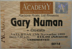 Manchester Ticket 1999